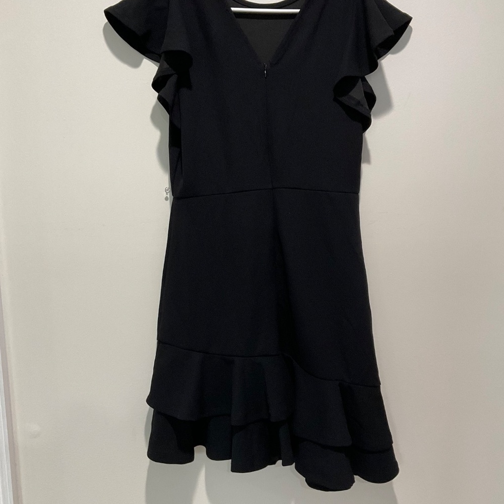 Asymmetrical Ruffle Dress - Picture 2 of 4